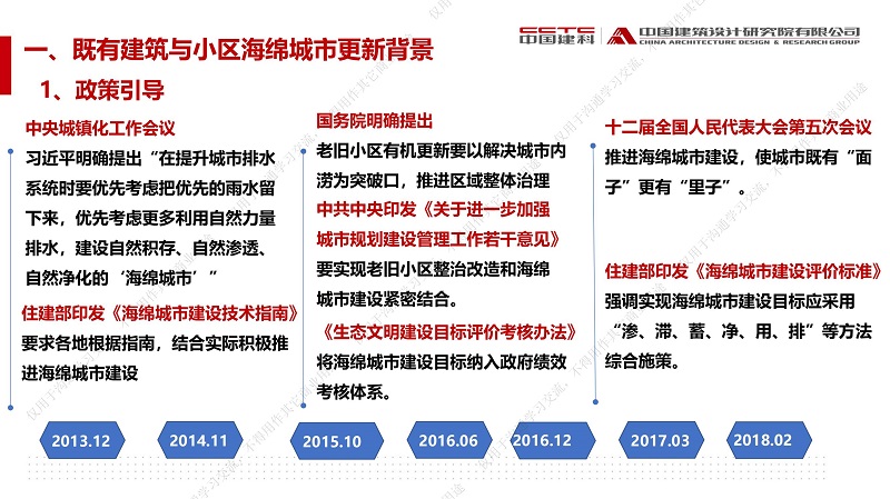 专家报告丨赵锂：城市更新背景下——“微更新”策略的既有建筑与小区海绵城市建设技术与实践