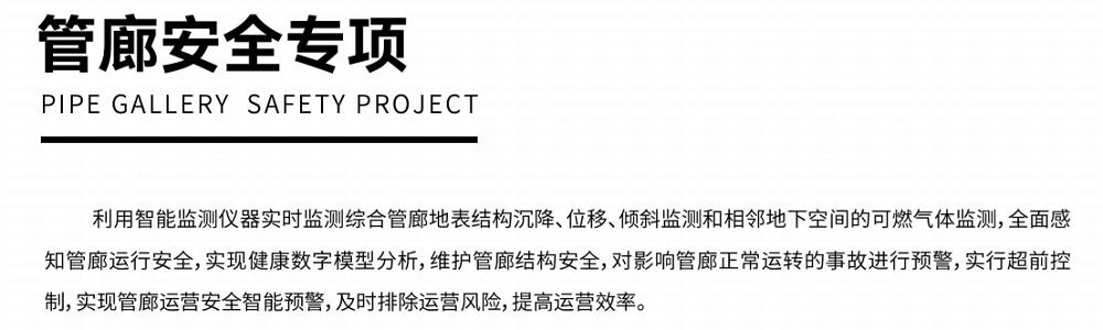 管廊安全专项