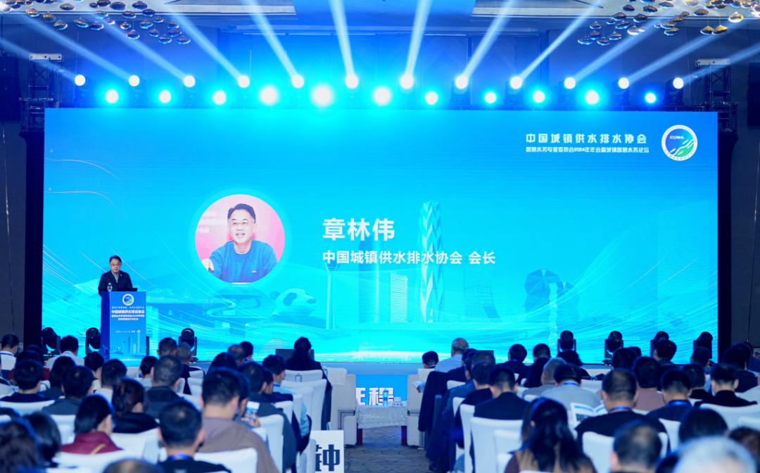 共创智慧水务未来：qy千亿国际亮相中国水协智慧委 2024 年年会